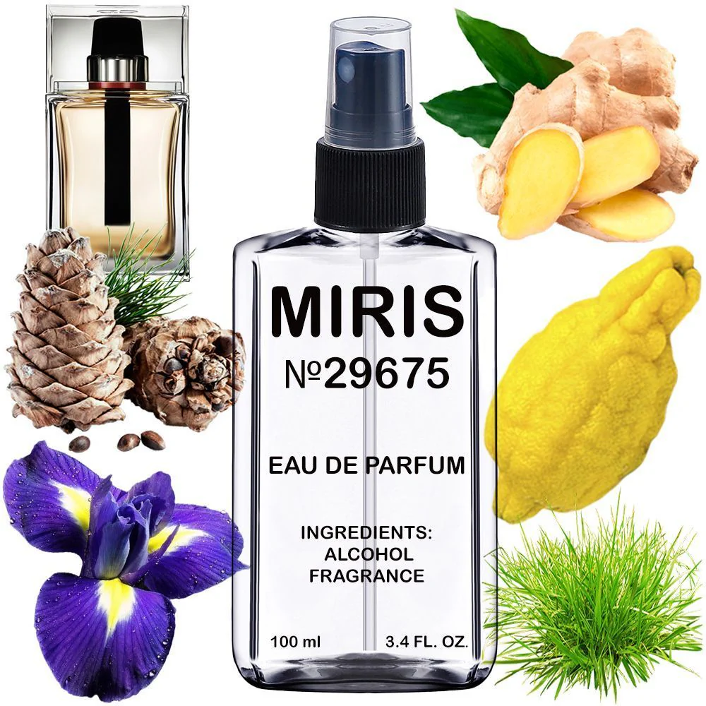 MIRIS No. 29675, Inspired by Di Homme Sport 2012, Long-Lasting Eau de Parfum for Men, Spray 3.4 Fl Oz / 100 ml