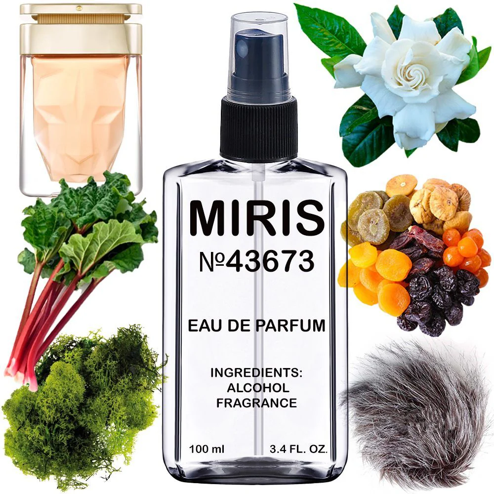 MIRIS No. 43673, Inspired by La Panthere, Long-Lasting Eau de Parfum for Women, Spray 3.4 Fl Oz / 100 ml