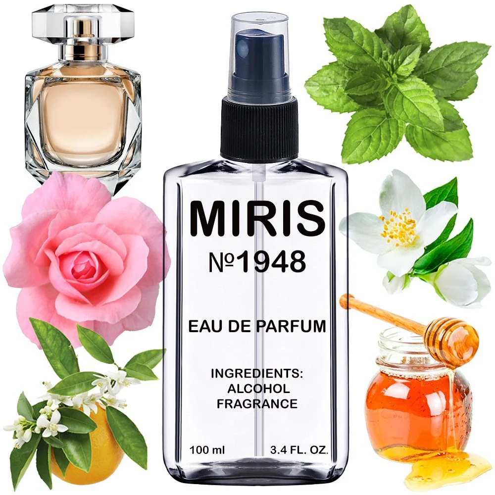MIRIS No. 1948, Inspired by El Sa Le Parfum, Long-Lasting Eau de Parfum for Women, Spray 3.4 Fl Oz / 100 ml
