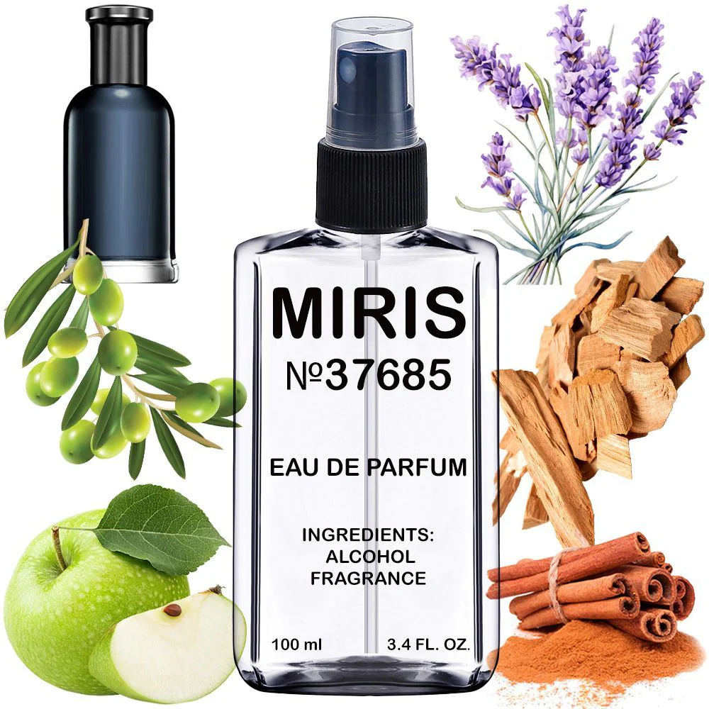MIRIS No. 37685, Inspired by Bos Bottled Infinite, Long-Lasting Eau de Parfum for Men, Spray 3.4 Fl Oz / 100 ml