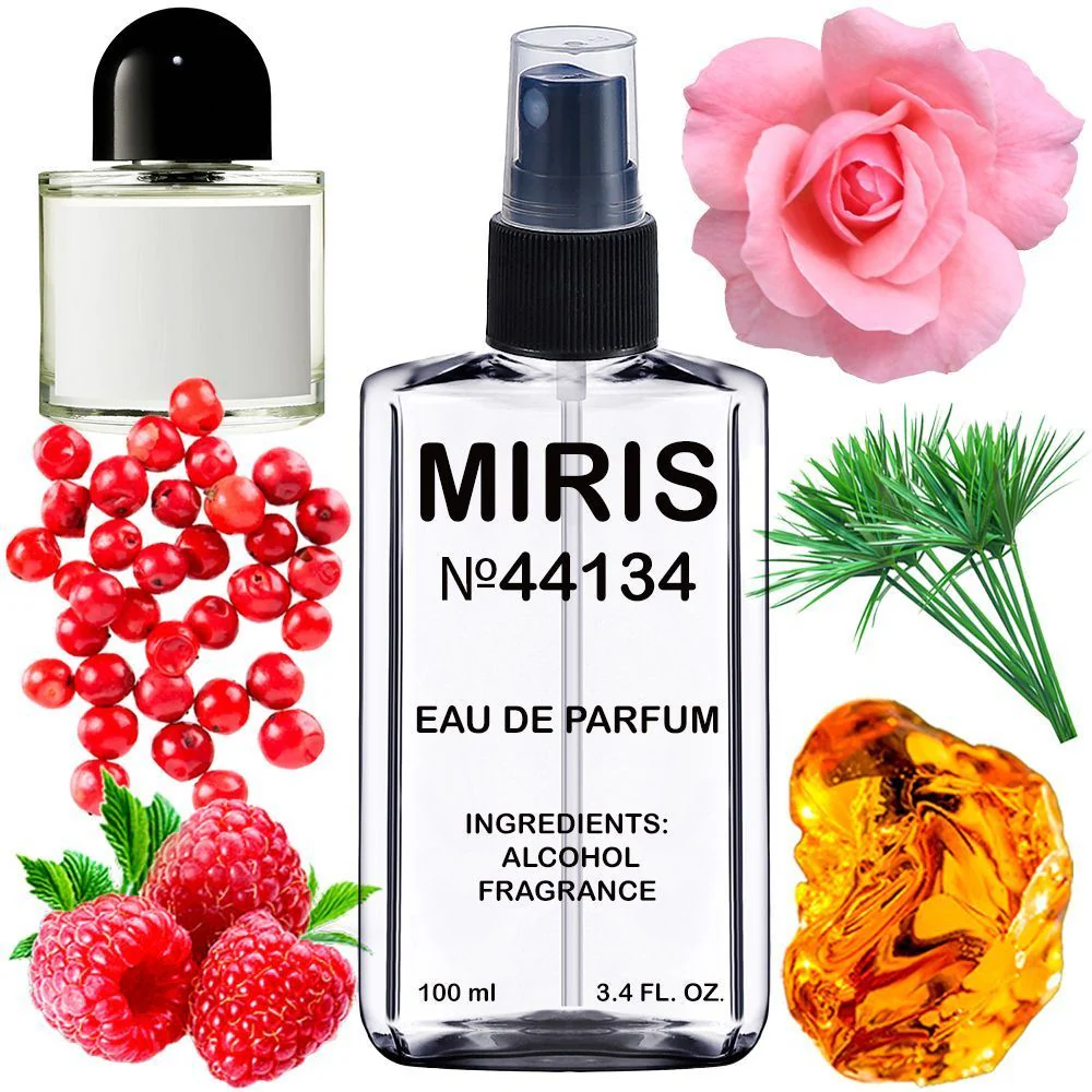 MIRIS No. 44134, Inspired by Rose No Man Lan, Long-Lasting Unisex Eau de Parfum for Women & Men, Spray 3.4 Fl Oz / 100 ml