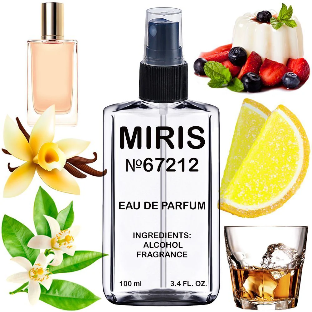 MIRIS No. 67212, Inspired by Devotion, Long-Lasting Eau de Parfum for Women, Spray 3.4 Fl Oz / 100 ml