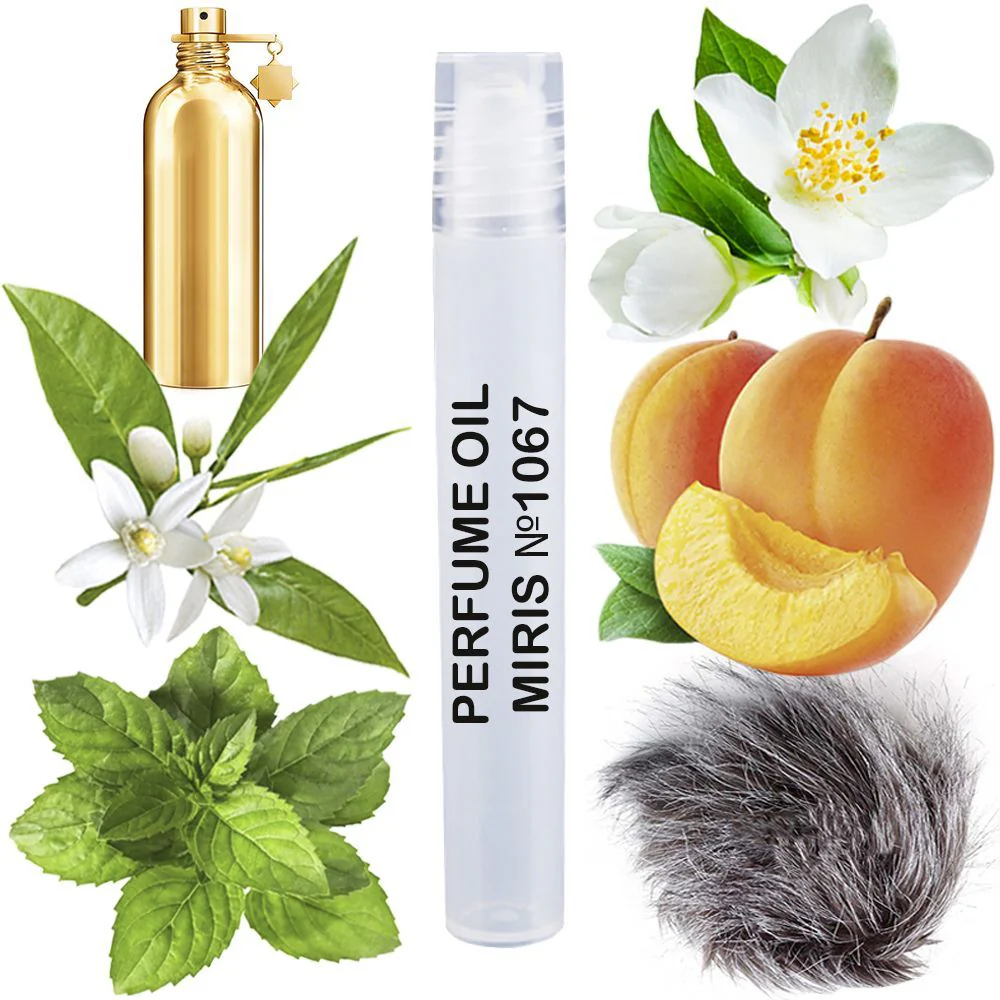 MIRIS No. 1067, Inspired by Pure Gold, Long-Lasting Perfume Oil for Women Roll-On, Rollerball 0.34 Fl Oz / 10 ml