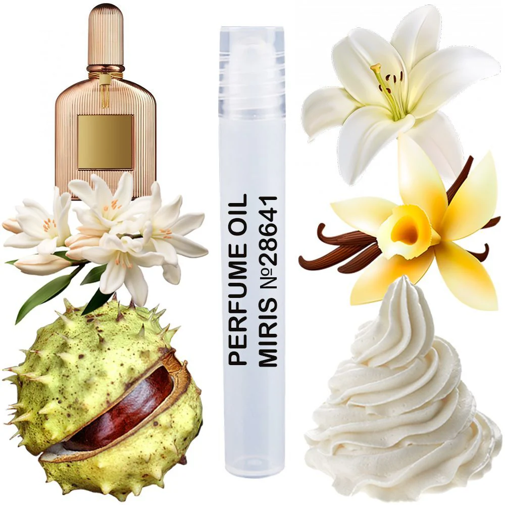 MIRIS No. 28641, Inspired by Orchid Soleil, Long-Lasting Perfume Oil for Women Roll-On, Rollerball 0.34 Fl Oz / 10 ml
