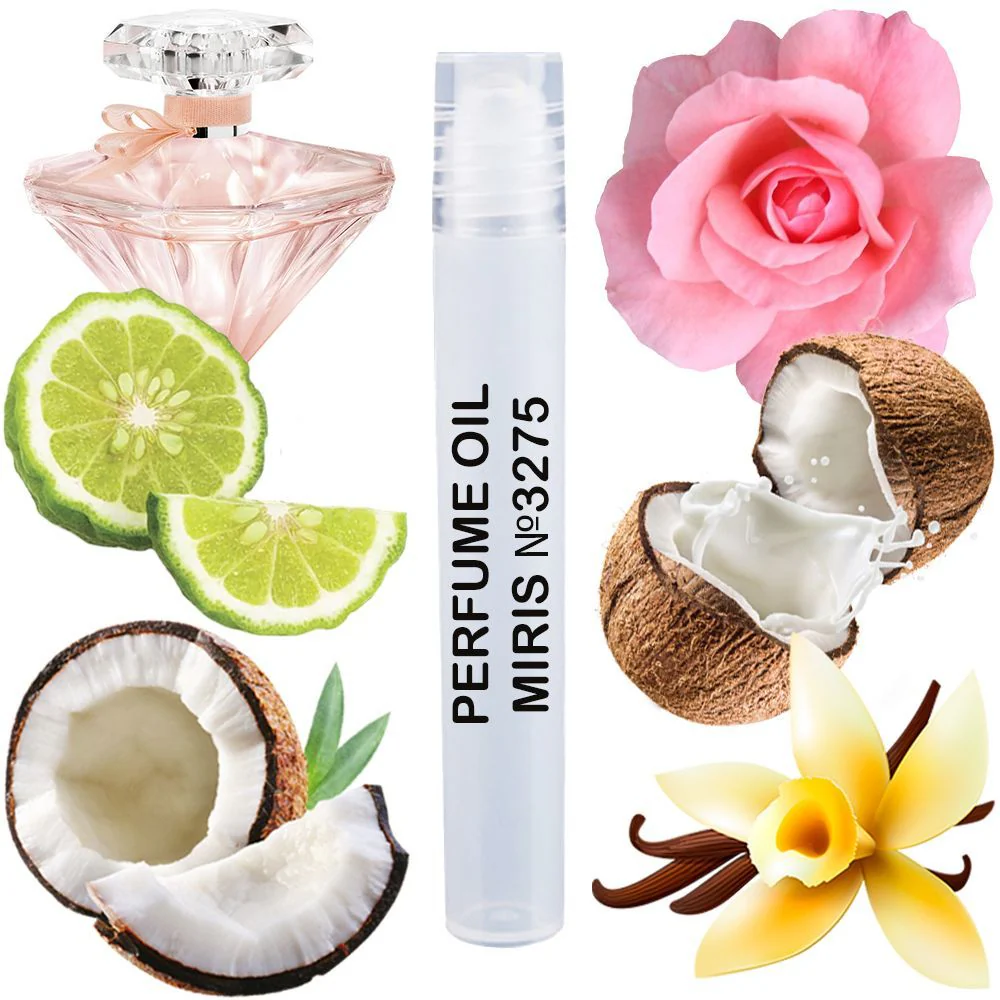 MIRIS No. 3275, Inspired by La Nuit Tresor Nude, Long-Lasting Perfume Oil for Women Roll-On, Rollerball 0.34 Fl Oz / 10 ml