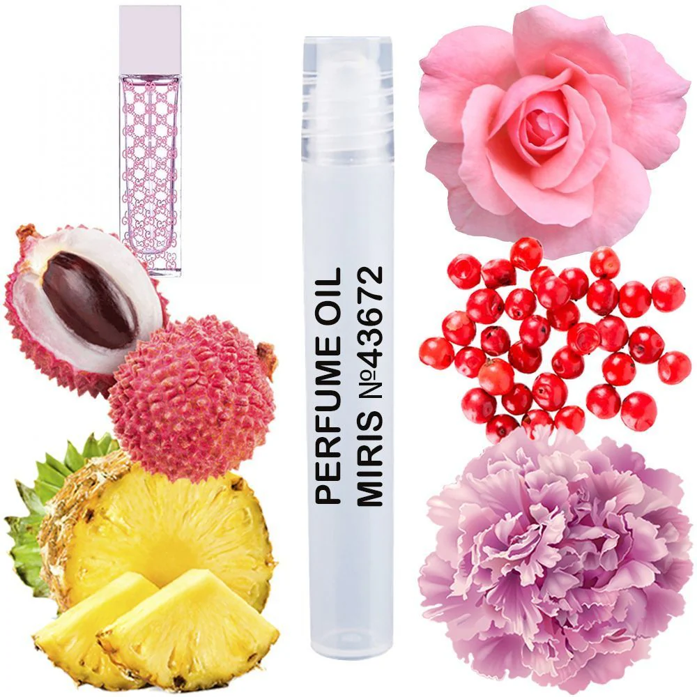 MIRIS No. 43672, Inspired by Envy Me, Long-Lasting Perfume Oil for Women Roll-On, Rollerball 0.34 Fl Oz / 10 ml