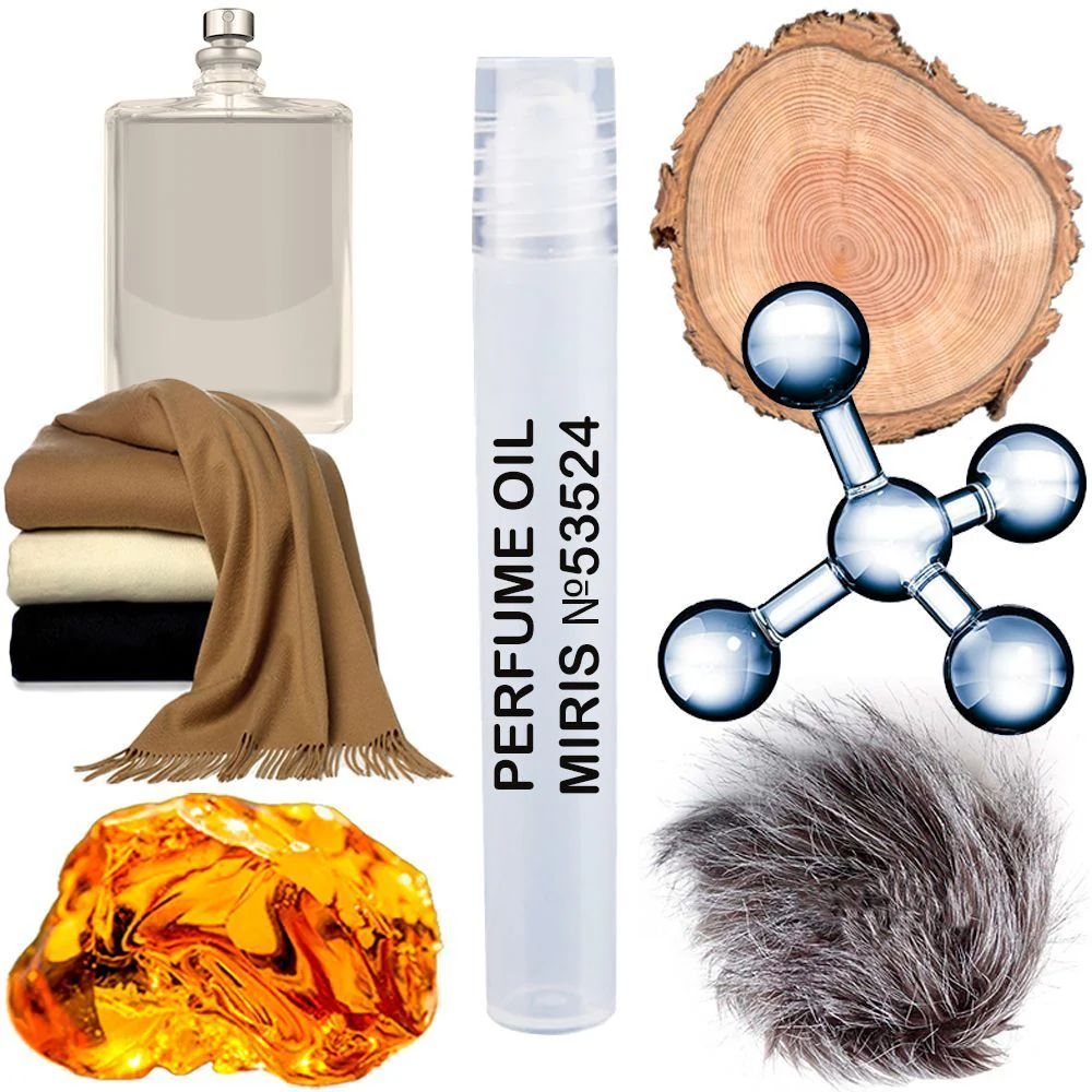 MIRIS No. 53524, Inspired by Molecu 05, Long-Lasting Unisex Perfume Oil for Women & Men Roll-On, Rollerball 0.34 Fl Oz / 10 ml